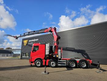 FH 540 8x4 / HMF 85 t/m CRANE + JIB + WINCH / KRAN